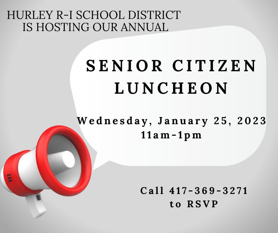Senior Citizen Luncheon